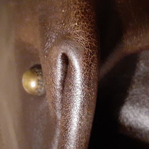 BURBERRY LEATHER NOVA SATCHEL EUC VINTAGE - Picture 11 of 15